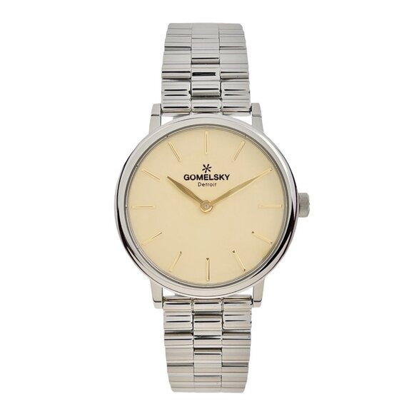 NEW Gomelsky By Shinola Agnes Varis Stainless Steel Watch w/ Box MSRP $850 - Picture 1 of 11